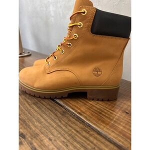 Timberland Womens Eco Friendly Durable Waterproof Boots Wheat Suede Nubuck  7.5